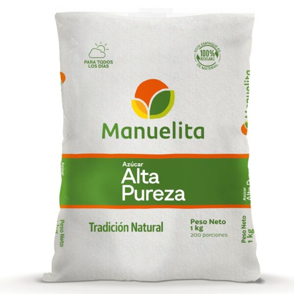 Azucar Alta Pureza Tradicion Natural Manuelita 500Gr