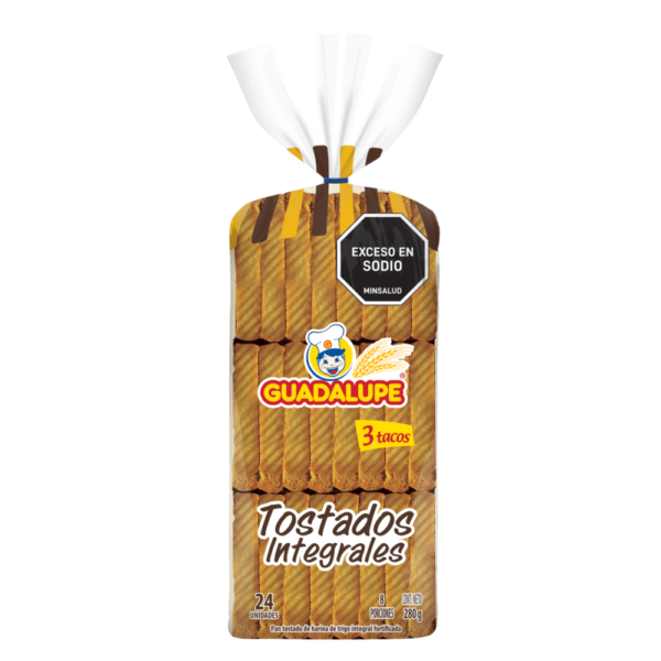 Tostadas Guadalupe Integral 280G