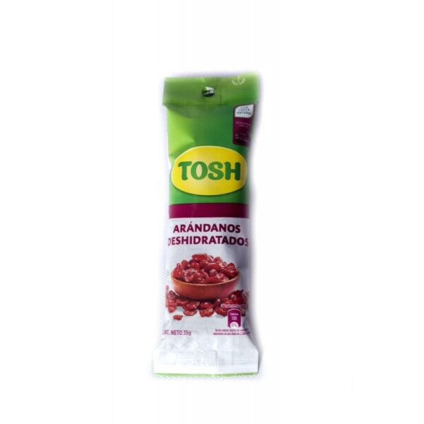 Arandanos Deshidratados Tosh 35Gr