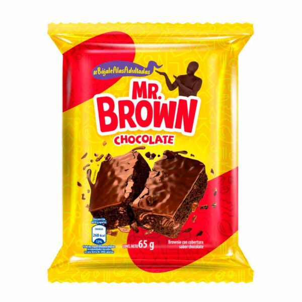 Brownie Mr. Brown Chocolate Bimbo 65Gr