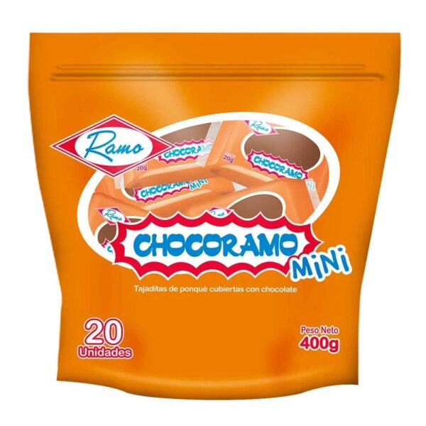 Chocoramo Mini Paquete X20 Ramo 400Gr