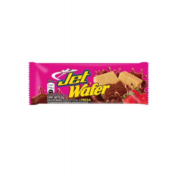 Galleta Jet Wafer Fresa 22Gr