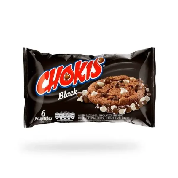 Galletas Chokis Chipas Black X4 37Gr