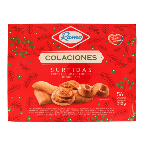 Galletas Colaciones Surtidas Caja X 24 Und Ramo