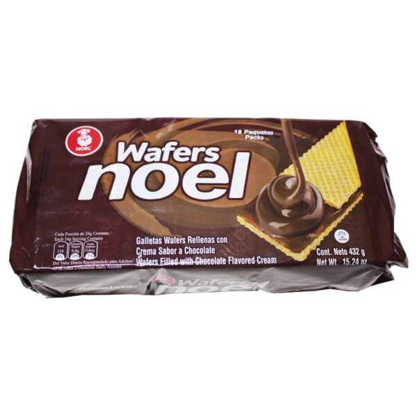 Galletas Noel Wafer De Chocolate 24Gr