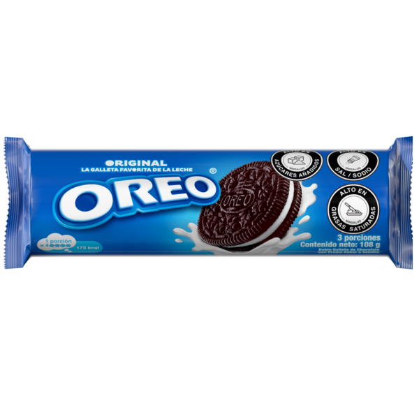 Galletas Oreo Paquete Rollo 109Gr