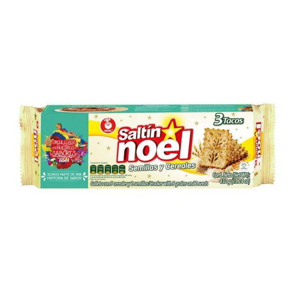 Galletas Saltin Noel Smillas Y Cereales X3 Tacos 432G