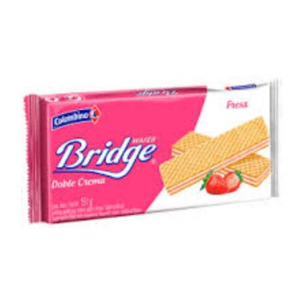 Galletas Wafer Bridge Sabor Fressa Colombina 30Gr