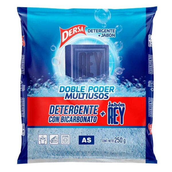 Jabon Detergente Bicarbonato Jabon Rey Dersa 250 G