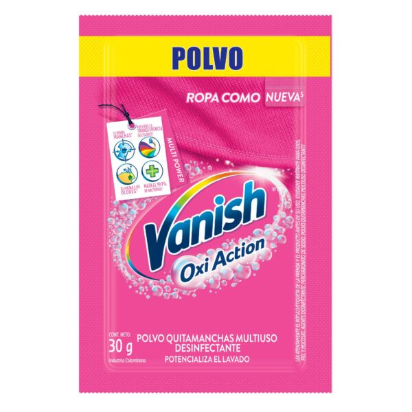 Vanish Rosado Sobre 30G