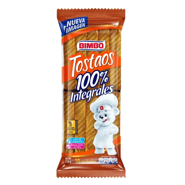 Tostada Integral Bimbo 150G