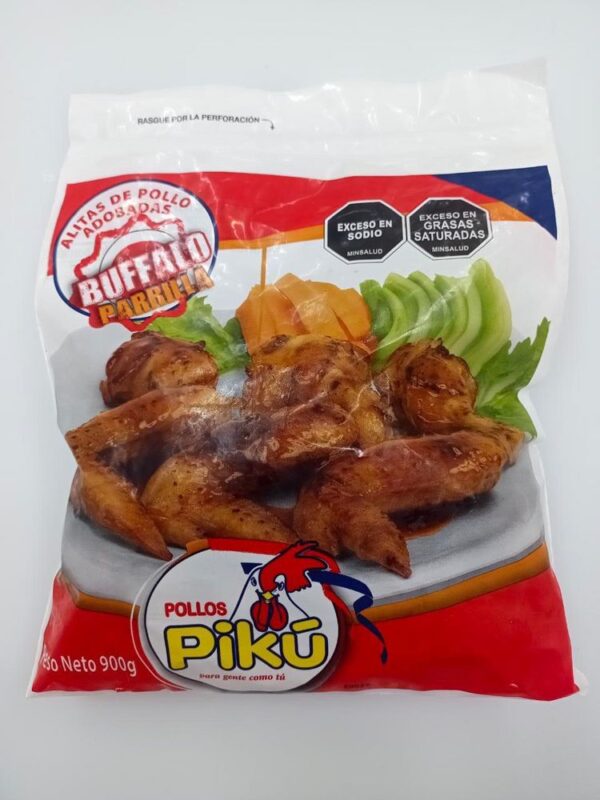 Alitas o alas PIKU frescas búfalo parrilla (900 gr)