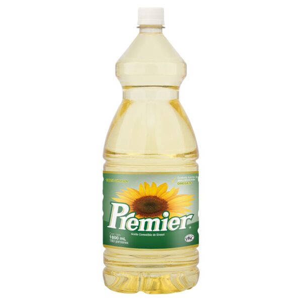 Aceite PREMIER comestible girasol (1800 ml)