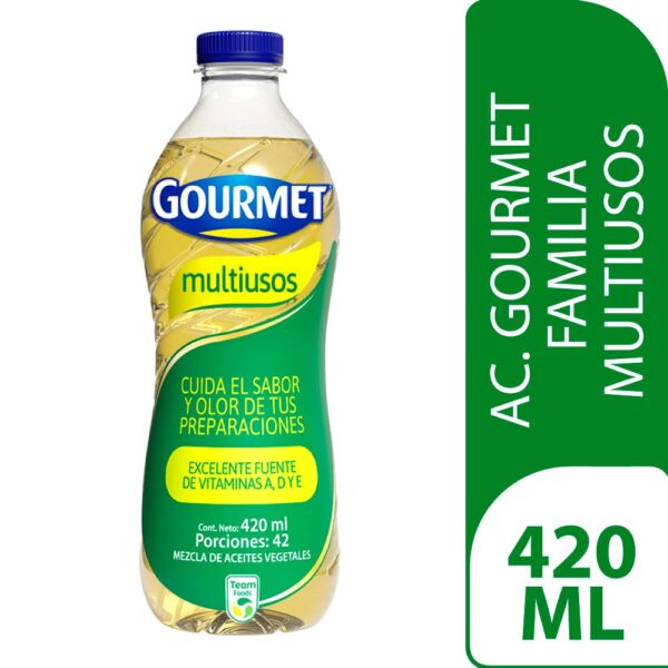 aceite GOURMET FAMILIA MULTIUSOS (420 ml)