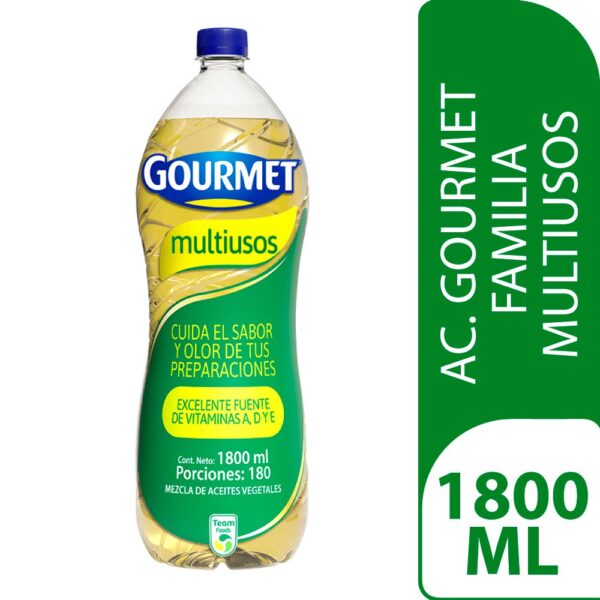 Aceites GOURMET Vegetal Multiusos Familia (1800 ml)