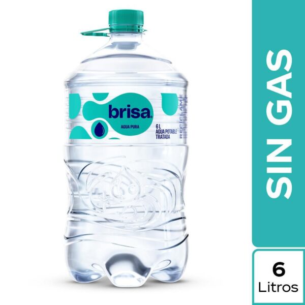 Agua BRISA Sin gas botellón (6000 ml)