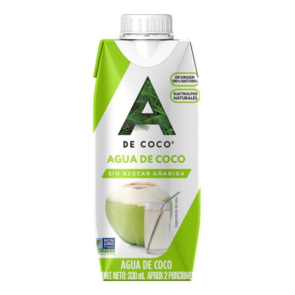 Agua A DE COCO De Coco Sin Azucar (330 ml)