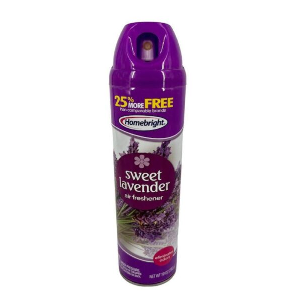 Ambientador Spray Lavanda HOMEBRIGHT MARCA EXCLUSIVA (283.495 gr)