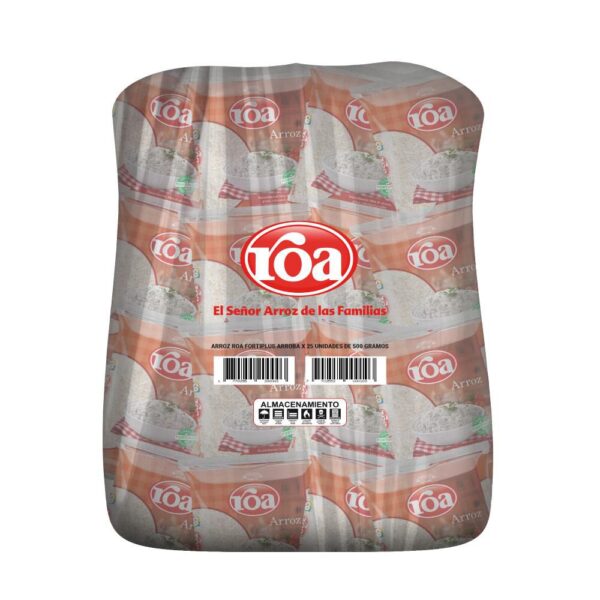 Arroz ROA paca (12500 gr)