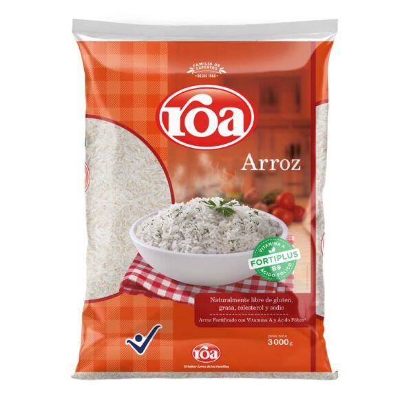 Arroz ROA (3000 gr)