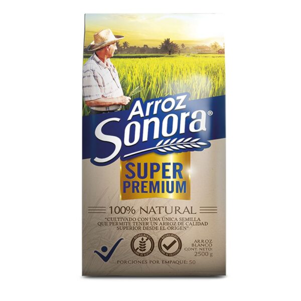 Arroz Blanco ARROZ SONORA SUPER PREMIUM Super Premium (2500 gr)