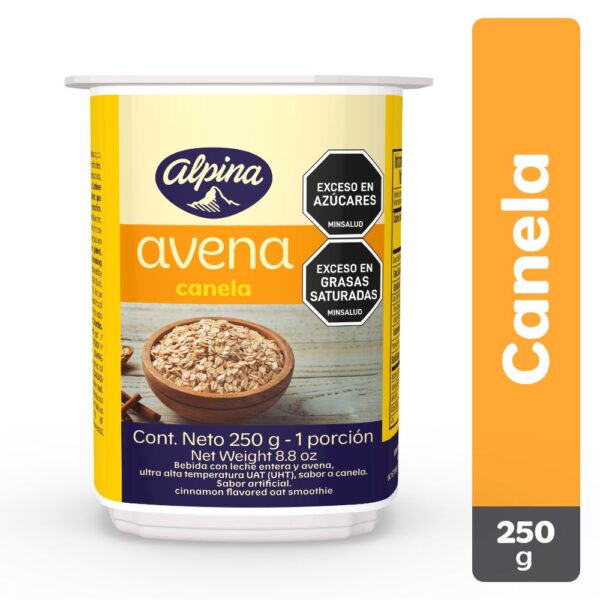 Avena ALPINA Canela Vaso (250 gr)