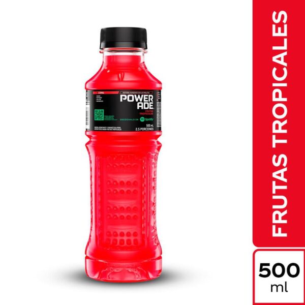 Bebida Hidratante POWERADE Frutas tropicales (500 ml)