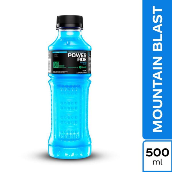 Bebida Hidratante POWERADE Mountain blast (500 ml)