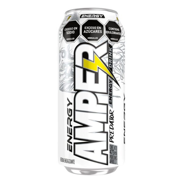 Bebida AMPER ENERGIZANTE PREDATOR (473 ml)