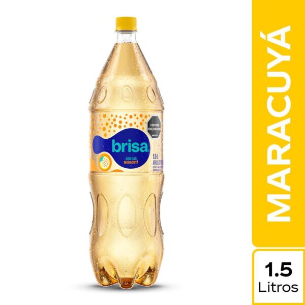 Agua Saborizada BRISA Con gas maracuyá (1500 ml)