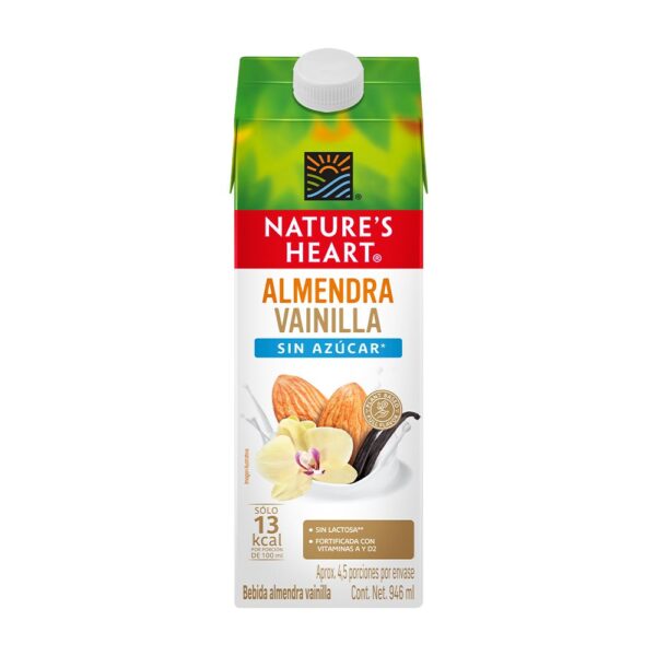 bebida almendra NATURES HEART VAINILLA (946 ml)