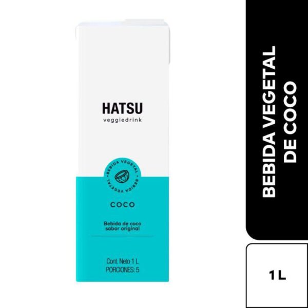 Bebida De Coco HATSU Sabor original (1000 ml)