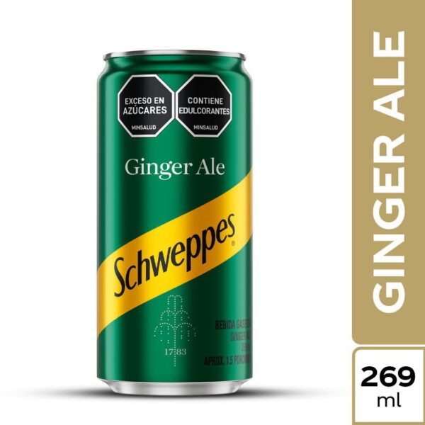 Gaseosa SCHWEPPES Ginger Ale (269 ml)