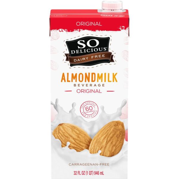 Bebida SO DELICIOUS DAIRY FREE ALMENDRA ORIGINAL (946 ml)