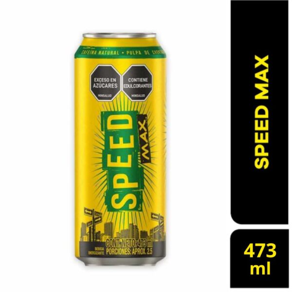 Bebida Energizante SPEED MAX Lata (473 ml)