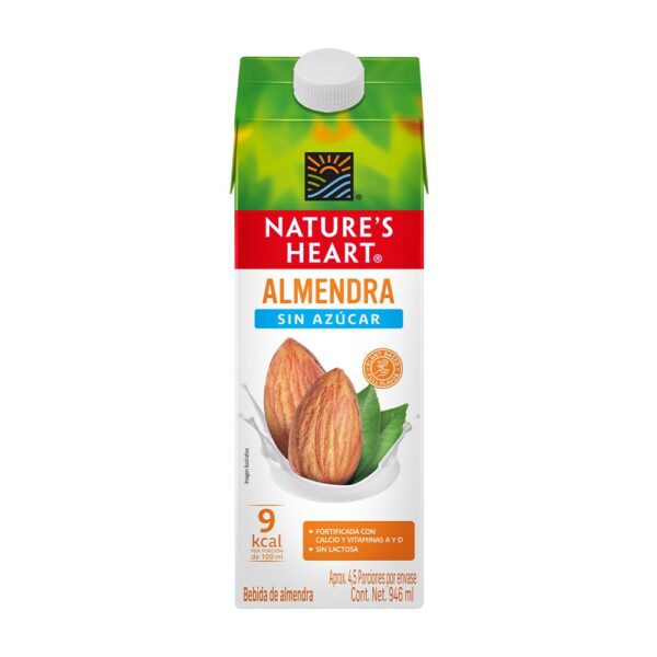 Bebida NATURES HEART Almendra sin Azúcar (946 ml)