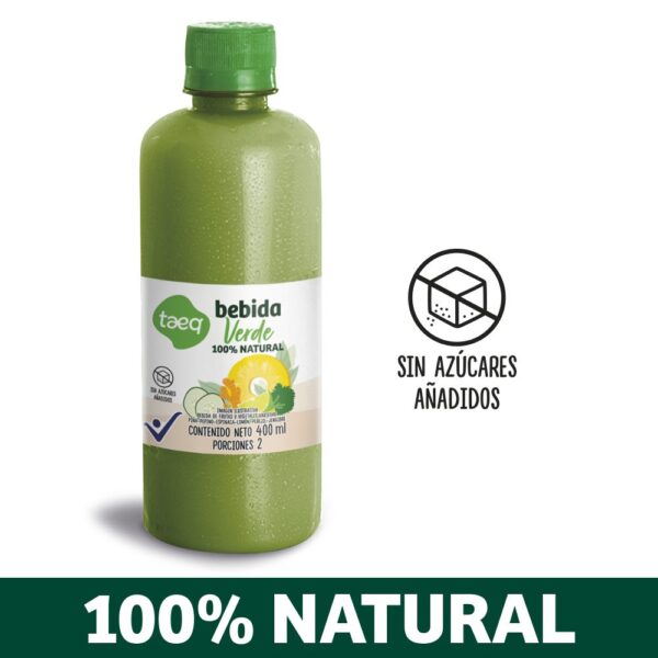 Bebida verde TAEQ (400 ml)