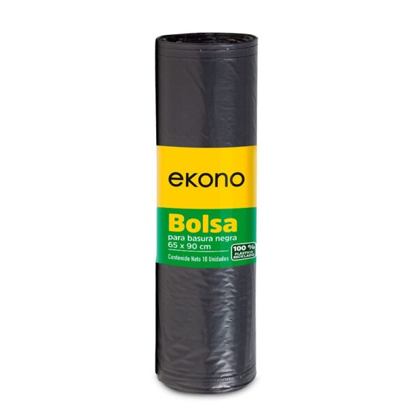 Bolsa De Basura Negra EKONO SIN REF