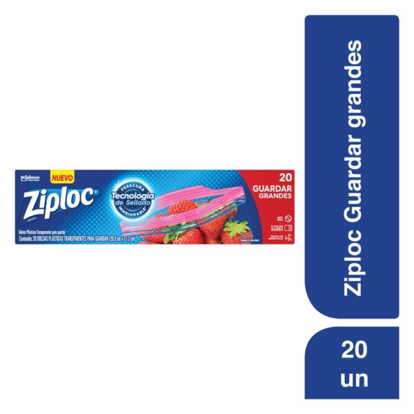 Bolsa Reutilizable Para Guardar Grande ZIPLOC 009002