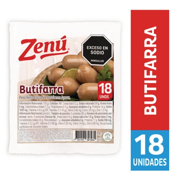 Butifarra ZENU (450 gr)