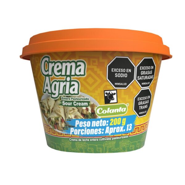 Crema COLANTA De Leche Entera (200 gr)