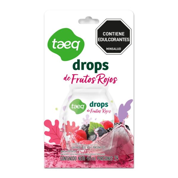 DROPS FRUTOS ROJOS TAEQ (48 ml)