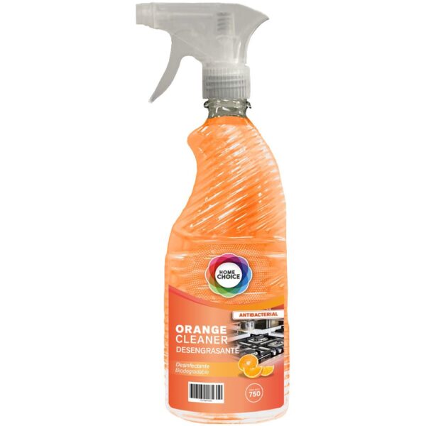 Desengrasante HOMECHOICE MARCA EXCLUSIVA biodegradable naranja (750 ml)