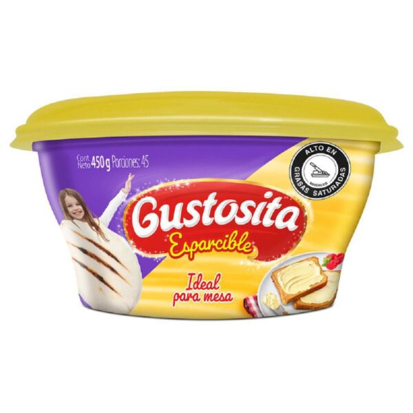 ESPARCIBLE 40% MENOS GRASA GUSTOSITA 450 gr