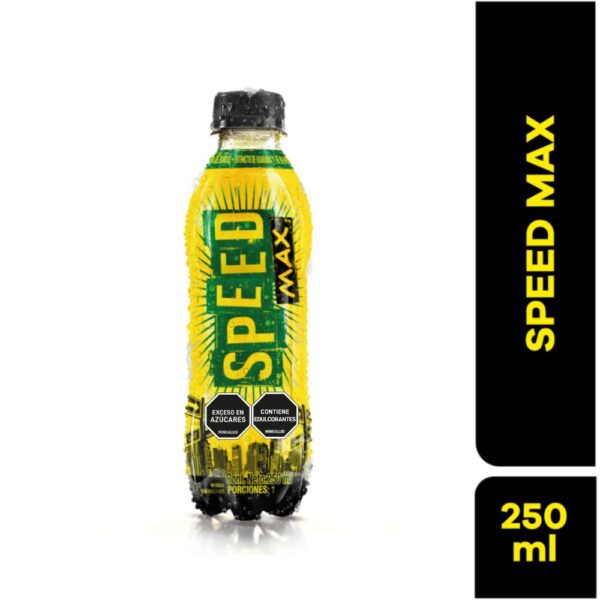 Bebida Energizante SPEED MAX Botella (250 ml)