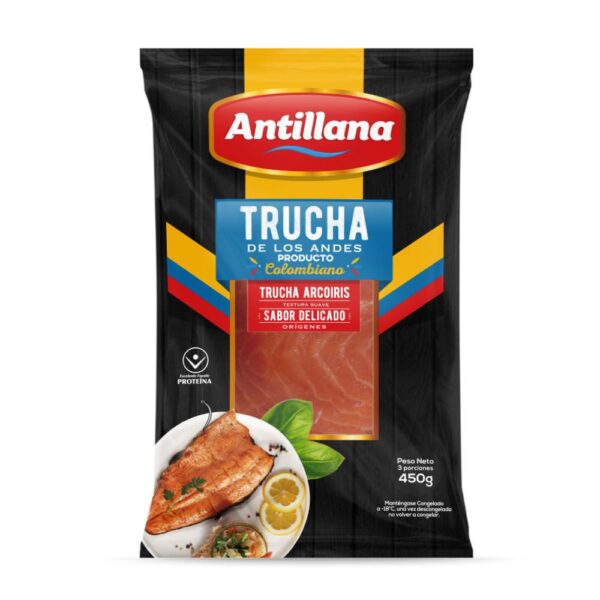 Trucha de los andes ANTILLANA congelada (450 gr)