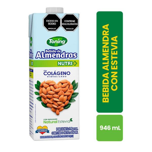 Almendra TONING Sin Azúcar (946 ml)