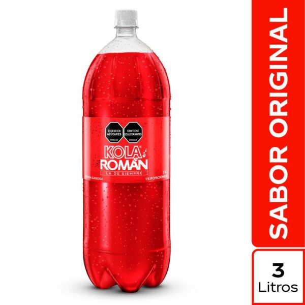 Gaseosa KOLA ROMAN Original (3000 ml)