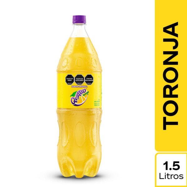 Gaseosa QUATRO Toronja original (1500 ml)