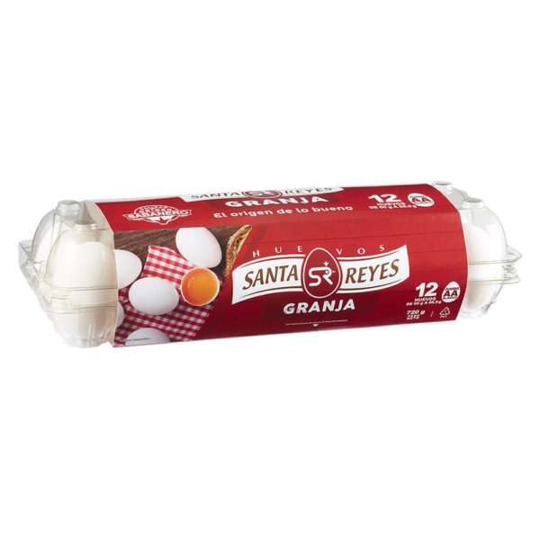 Huevos AA SANTA REYES blanco (12 und)